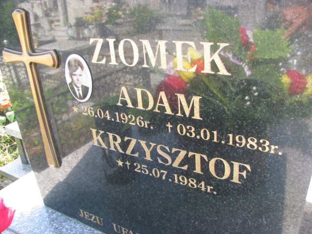 Adam Ziomek 1926 Krościenko Wyżne - Grobonet - Wyszukiwarka osób pochowanych