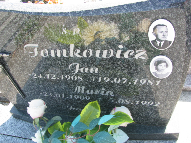 Jan Tomkowicz 1908 Krościenko Wyżne - Grobonet - Wyszukiwarka osób pochowanych