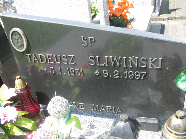 Tadeusz Śliwiński 1931 Krościenko Wyżne - Grobonet - Wyszukiwarka osób pochowanych