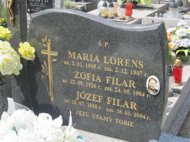 Maria Lorens 1905 Krościenko Wyżne - Grobonet - Wyszukiwarka osób pochowanych